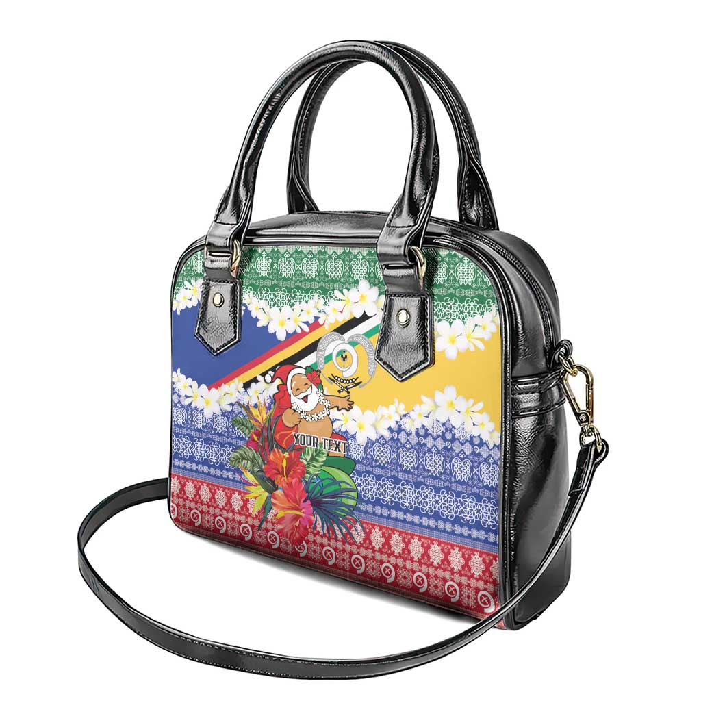 Personalised Torba Joyeux Noel Shoulder Handbag Proud To Be a Ni-Van Sand Drawing Art - Polynesian Pride