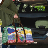 Personalised Torba Joyeux Noel Travel Bag Proud To Be a Ni-Van Sand Drawing Art - Polynesian Pride