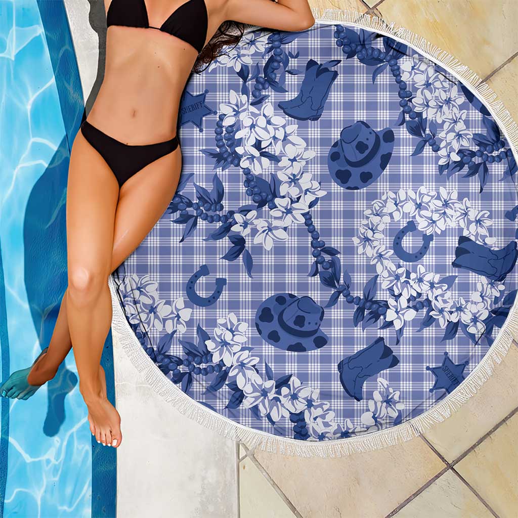 Mokihana Maile Ilima Leis Paniolo Palaka Beach Blanket Hawaiian Polu Spirit - Polynesian Pride