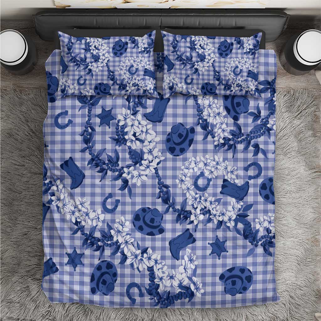 Mokihana Maile Ilima Leis Paniolo Palaka Bedding Set Hawaiian Polu Spirit - Polynesian Pride