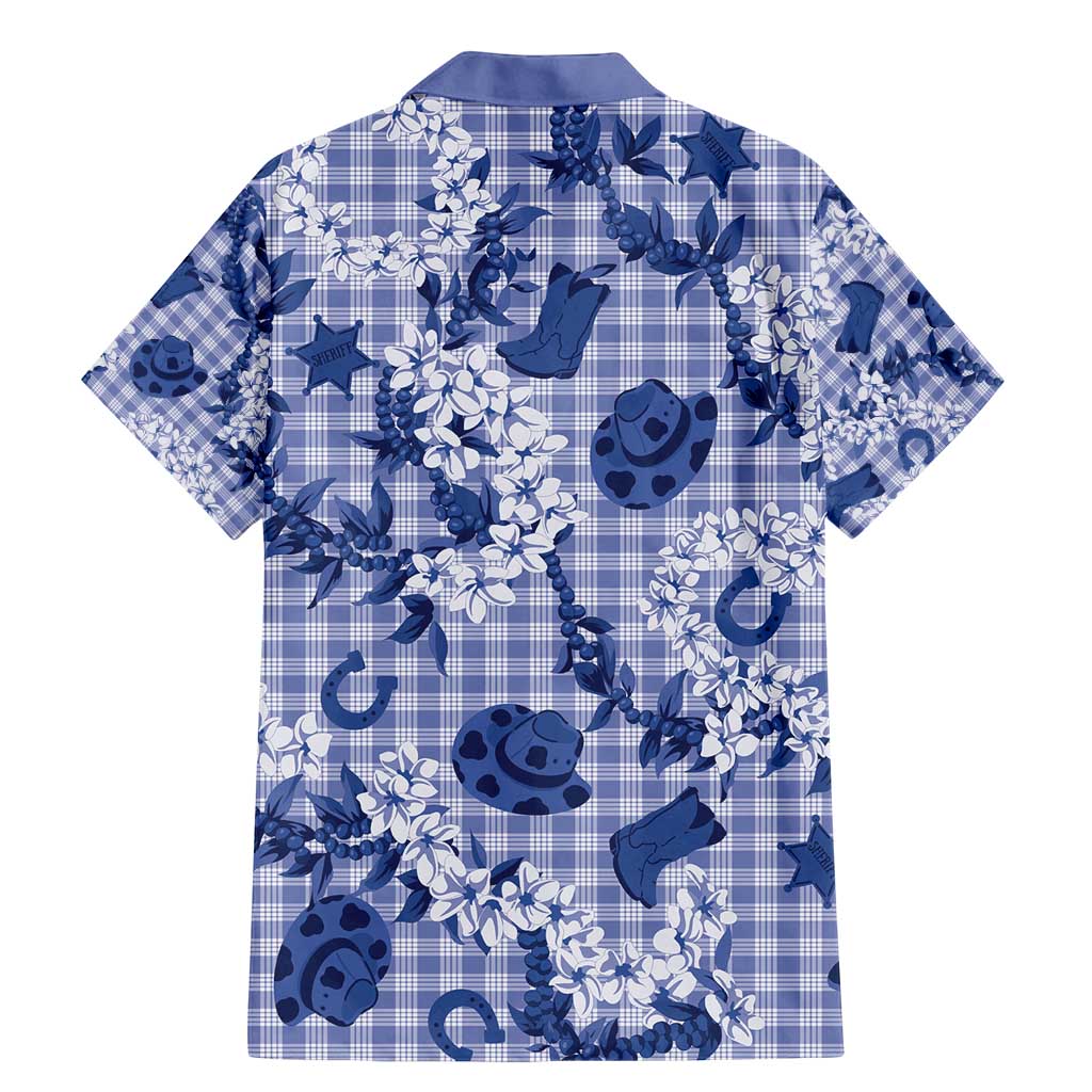 Mokihana Maile Ilima Leis Paniolo Palaka Family Matching Mermaid Dress and Hawaiian Shirt Hawaiian Polu Spirit - Polynesian Pride