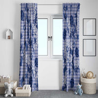 Mokihana Maile Ilima Leis Paniolo Palaka Window Curtain Hawaiian Polu Spirit - Polynesian Pride