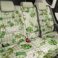 Mokihana Maile Ilima Leis Paniolo Palaka Back Car Seat Cover Hawaiian Omaomo Ala Spirit - Polynesian Pride