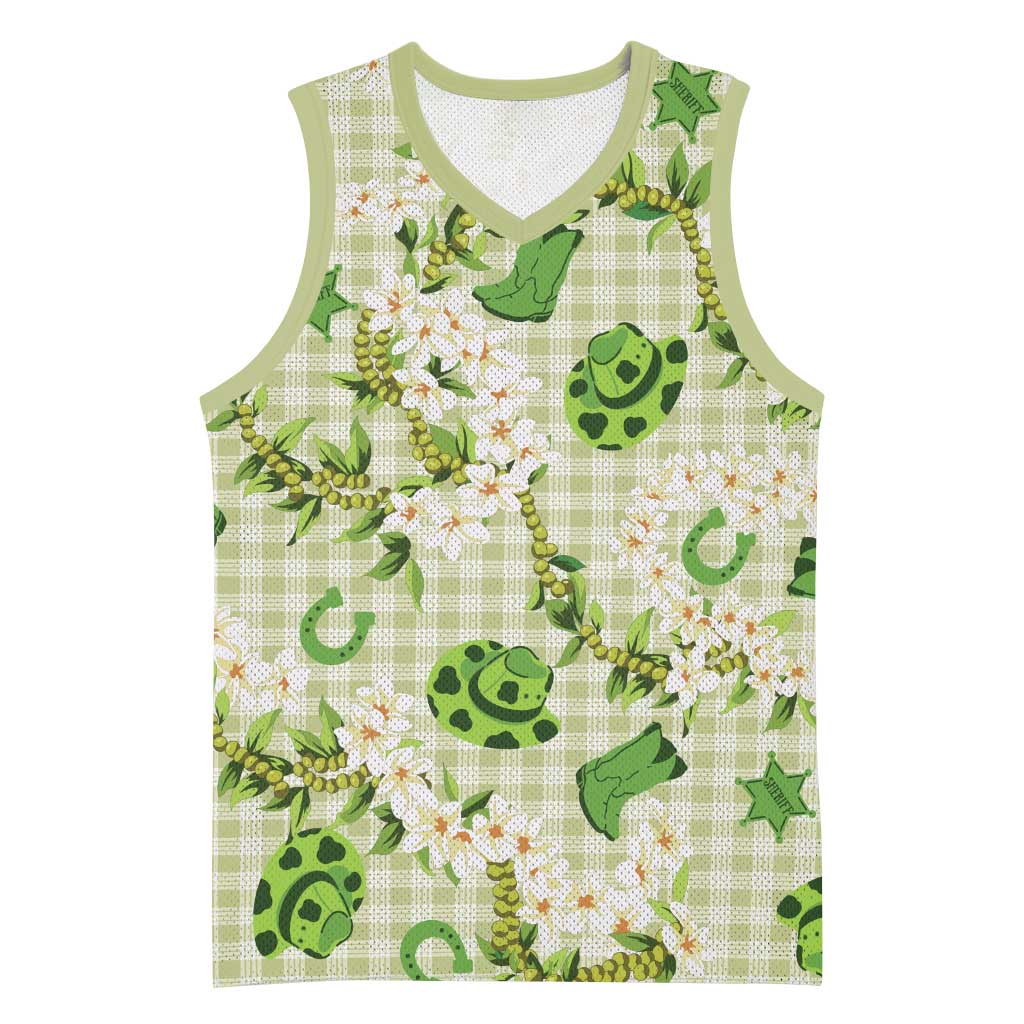 Mokihana Maile Ilima Leis Paniolo Palaka Basketball Jersey Hawaiian Omaomo Ala Spirit - Polynesian Pride