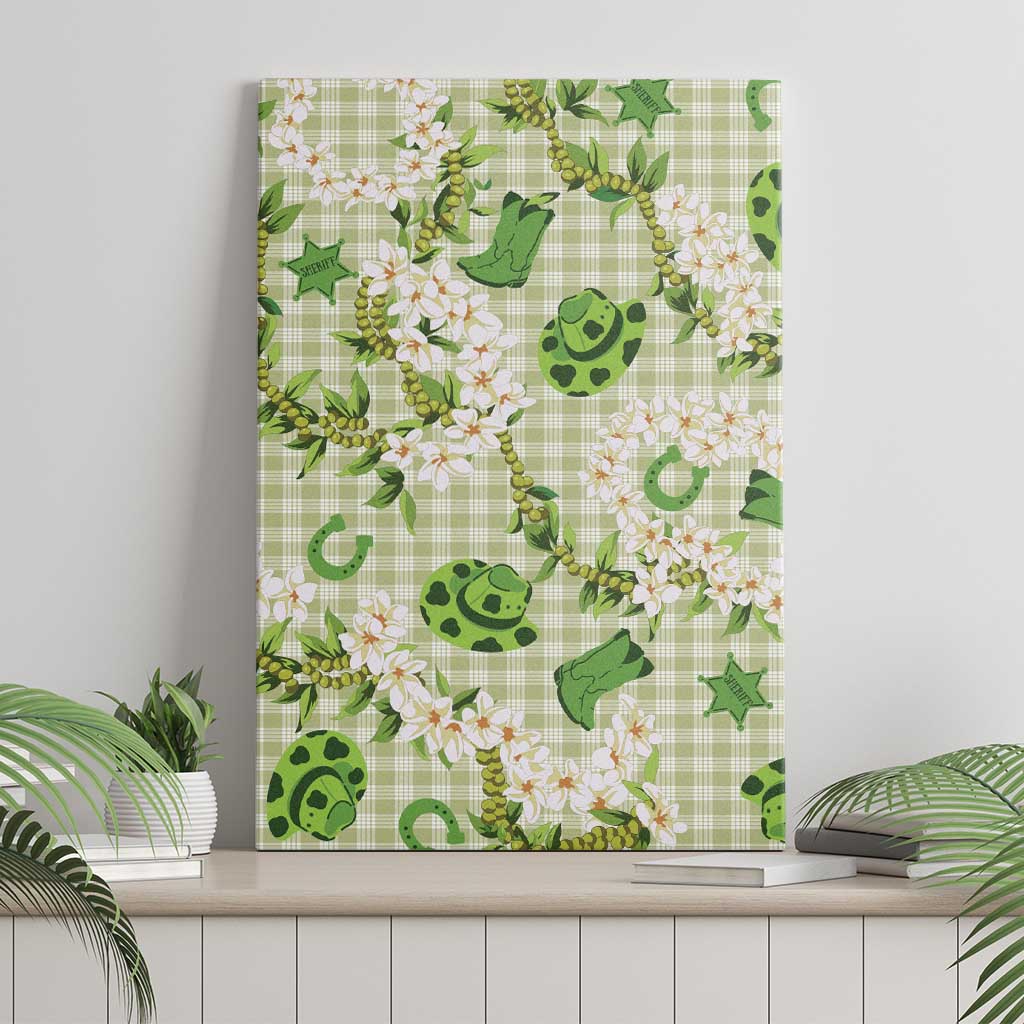 Mokihana Maile Ilima Leis Paniolo Palaka Canvas Wall Art Hawaiian Omaomo Ala Spirit LT9 - Polynesian Pride