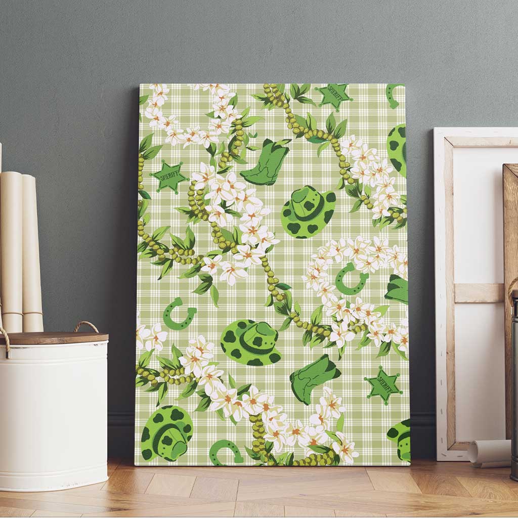 Mokihana Maile Ilima Leis Paniolo Palaka Canvas Wall Art Hawaiian Omaomo Ala Spirit LT9 - Polynesian Pride