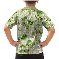 Mokihana Maile Ilima Leis Paniolo Palaka Family Matching Mermaid Dress and Hawaiian Shirt Hawaiian Omaomo Ala Spirit - Polynesian Pride