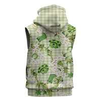 Mokihana Maile Ilima Leis Paniolo Palaka Sleeveless Hoodie Hawaiian Omaomo Ala Spirit LT9 - Polynesian Pride