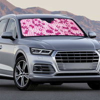 Mokihana Maile Ilima Leis Paniolo Palaka Auto Sun Shade Hawaiian Omaomo Ulaula Spirit - Polynesian Pride