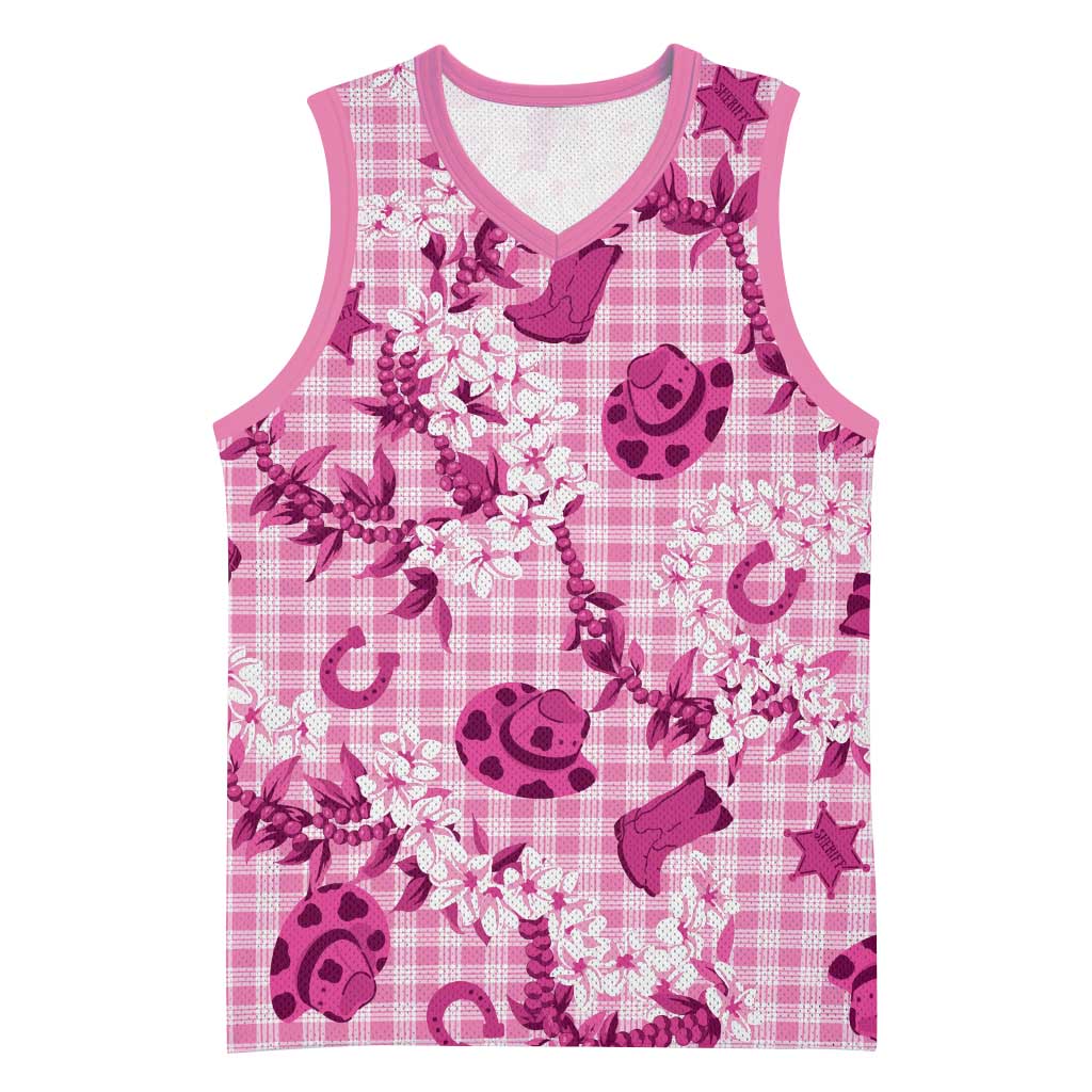 Mokihana Maile Ilima Leis Paniolo Palaka Basketball Jersey Hawaiian Omaomo Ulaula Spirit - Polynesian Pride