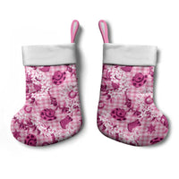 Mokihana Maile Ilima Leis Paniolo Palaka Christmas Stocking Hawaiian Omaomo Ulaula Spirit - Polynesian Pride