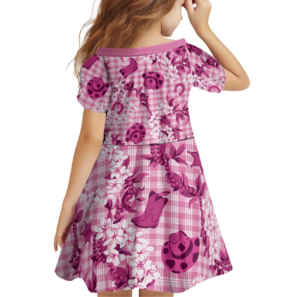 Mokihana Maile Ilima Leis Paniolo Palaka Family Matching Summer Maxi Dress and Hawaiian Shirt Hawaiian Omaomo Ulaula Spirit LT9 - Polynesian Pride