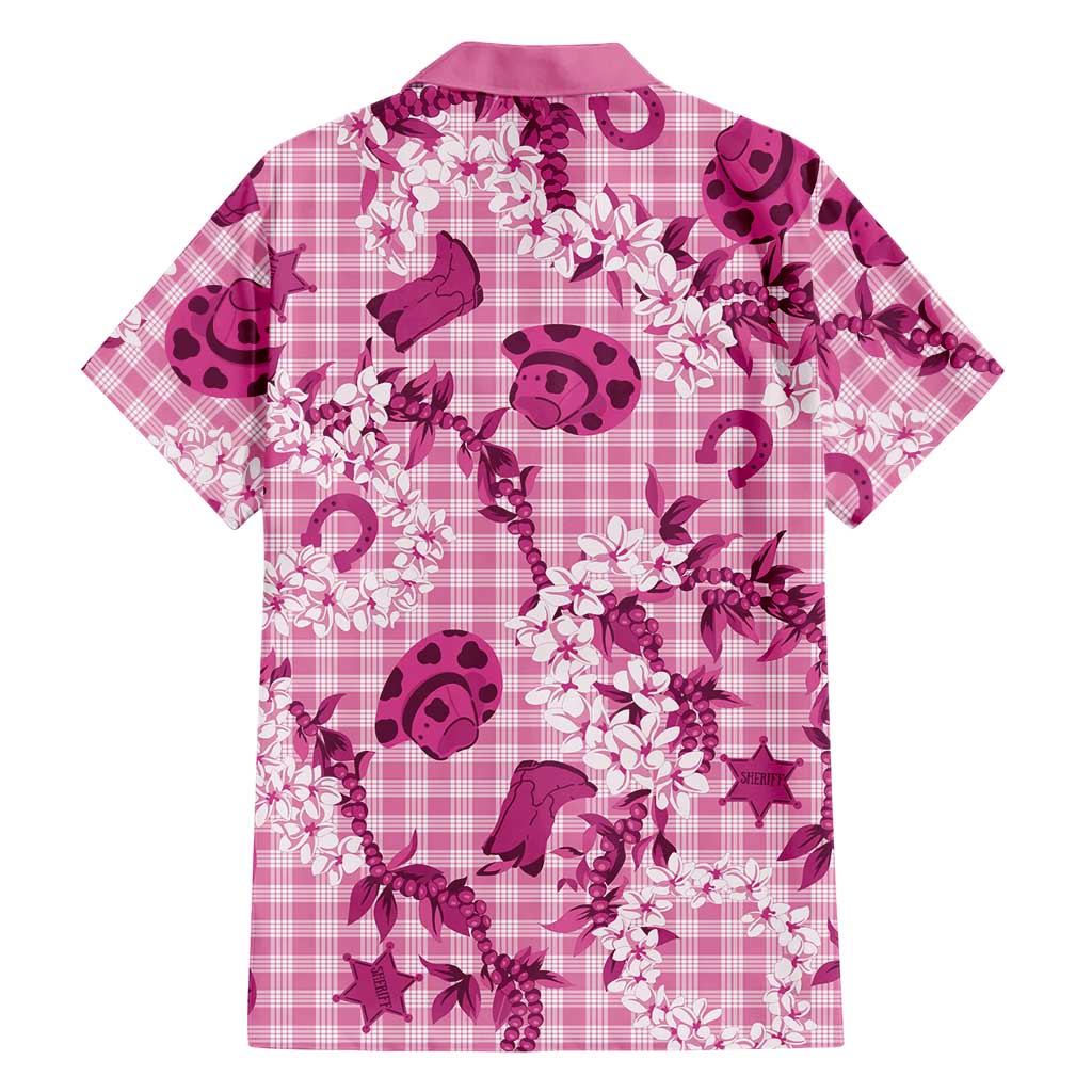 Mokihana Maile Ilima Leis Paniolo Palaka Family Matching Summer Maxi Dress and Hawaiian Shirt Hawaiian Omaomo Ulaula Spirit LT9 - Polynesian Pride