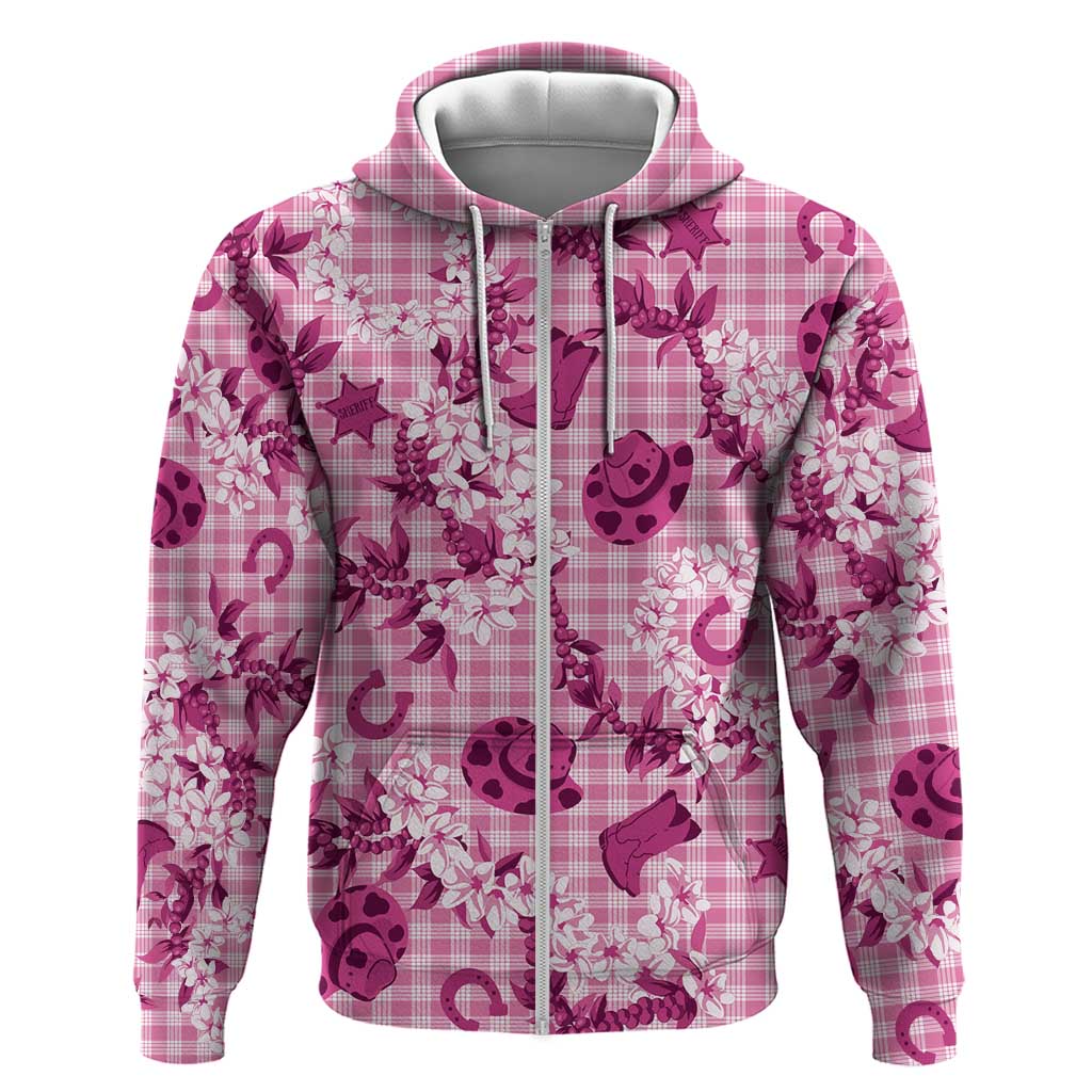 Mokihana Maile Ilima Leis Paniolo Palaka Hoodie Hawaiian Omaomo Ulaula Spirit - Polynesian Pride