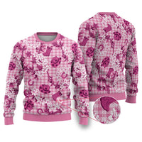 Mokihana Maile Ilima Leis Paniolo Palaka Ugly Christmas Sweater Hawaiian Omaomo Ulaula Spirit - Polynesian Pride