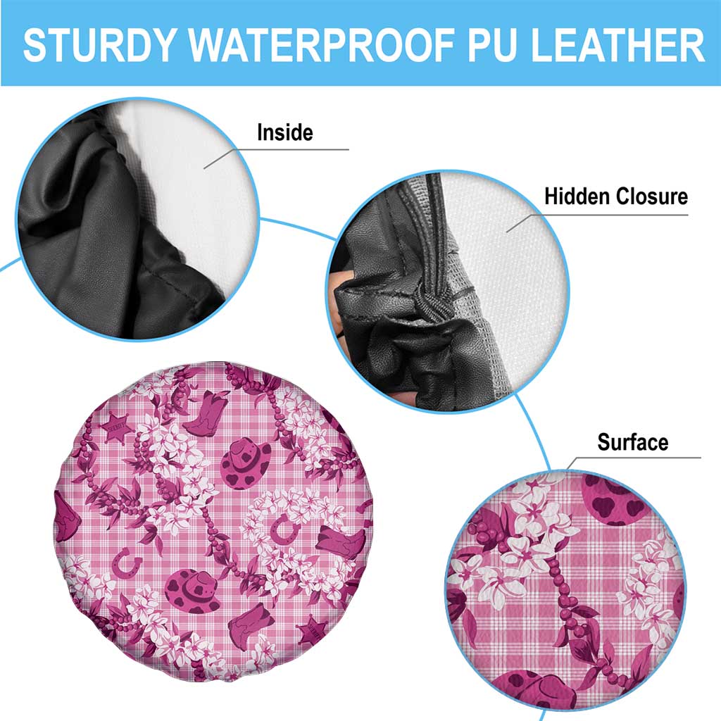 Mokihana Maile Ilima Leis Paniolo Palaka Spare Tire Cover Hawaiian Omaomo Ulaula Spirit - Polynesian Pride