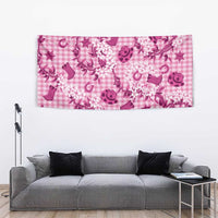 Mokihana Maile Ilima Leis Paniolo Palaka Tapestry Hawaiian Omaomo Ulaula Spirit - Polynesian Pride