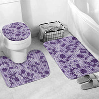 Mokihana Maile Ilima Leis Paniolo Palaka Bathroom Set Hawaiian Poni Spirit - Polynesian Pride