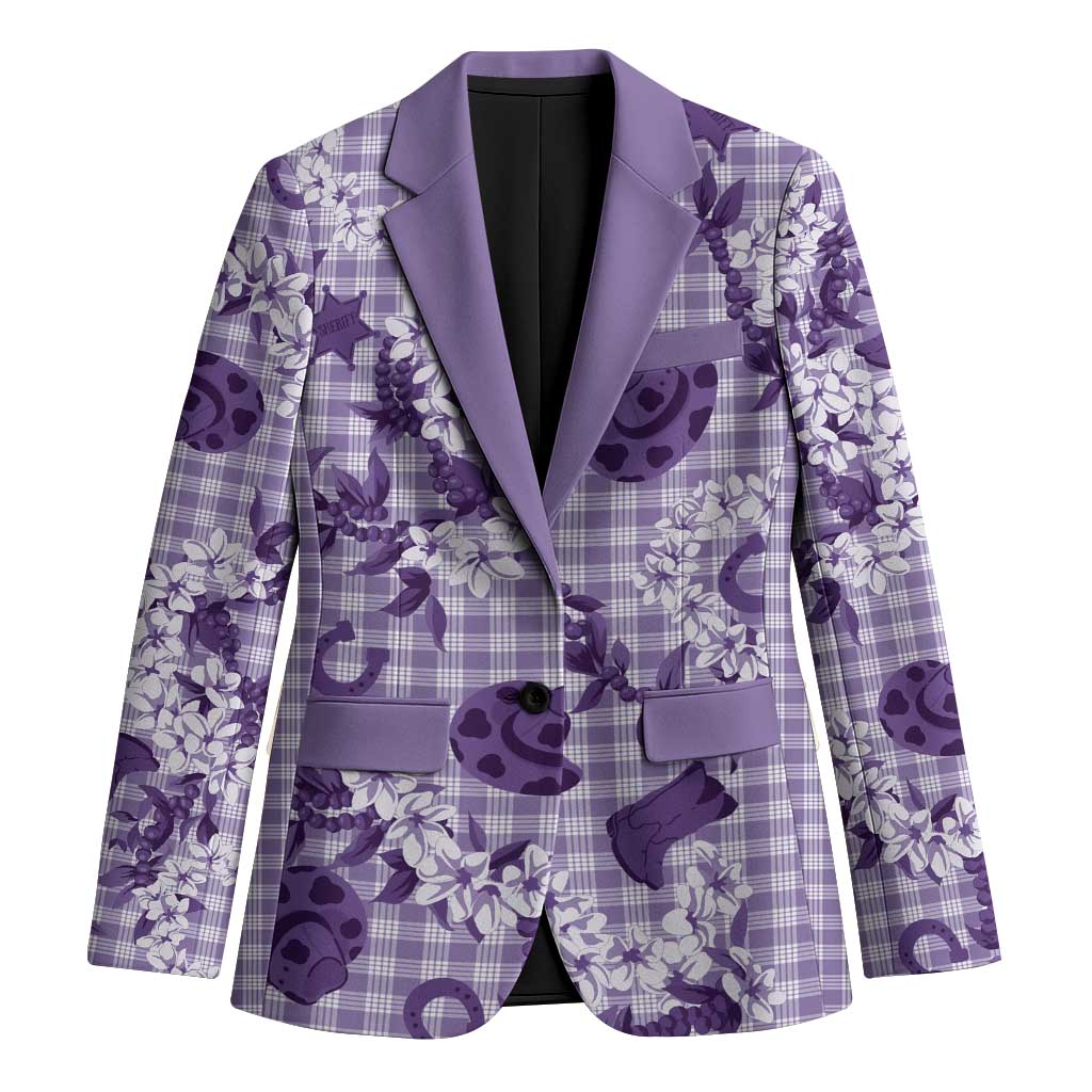 Mokihana Maile Ilima Leis Paniolo Palaka Blazer Hawaiian Poni Spirit - Polynesian Pride