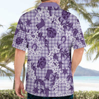 Mokihana Maile Ilima Leis Paniolo Palaka Hawaiian Shirt Hawaiian Poni Spirit - Polynesian Pride
