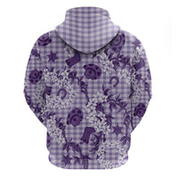 Mokihana Maile Ilima Leis Paniolo Palaka Hoodie Hawaiian Poni Spirit - Polynesian Pride