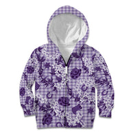 Mokihana Maile Ilima Leis Paniolo Palaka Kid Hoodie Hawaiian Poni Spirit - Polynesian Pride