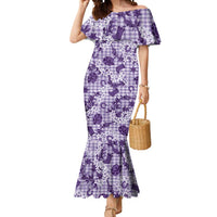 Mokihana Maile Ilima Leis Paniolo Palaka Mermaid Dress Hawaiian Poni Spirit - Polynesian Pride