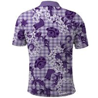 Mokihana Maile Ilima Leis Paniolo Palaka Polo Shirt Hawaiian Poni Spirit - Polynesian Pride