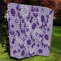 Mokihana Maile Ilima Leis Paniolo Palaka Quilt Hawaiian Poni Spirit - Polynesian Pride