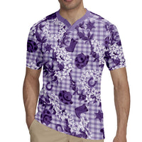 Mokihana Maile Ilima Leis Paniolo Palaka Rugby Jersey Hawaiian Poni Spirit - Polynesian Pride