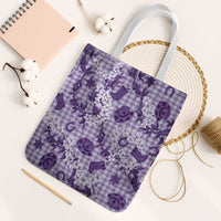 Mokihana Maile Ilima Leis Paniolo Palaka Tote Bag Hawaiian Poni Spirit - Polynesian Pride