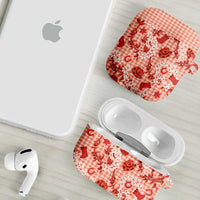 Mokihana Maile Ilima Leis Paniolo Palaka AirPods Case Hawaiian Ulaula Spirit - Polynesian Pride