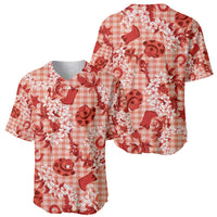 Mokihana Maile Ilima Leis Paniolo Palaka Baseball Jersey Hawaiian Ulaula Spirit - Polynesian Pride