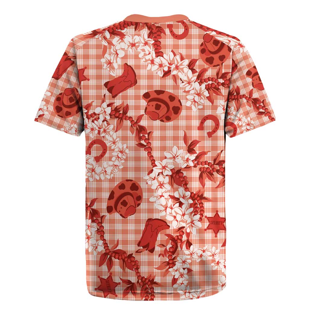 Mokihana Maile Ilima Leis Paniolo Palaka Rugby Jersey Hawaiian Ulaula Spirit - Polynesian Pride