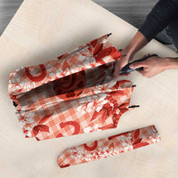 Mokihana Maile Ilima Leis Paniolo Palaka Umbrella Hawaiian Ulaula Spirit - Polynesian Pride