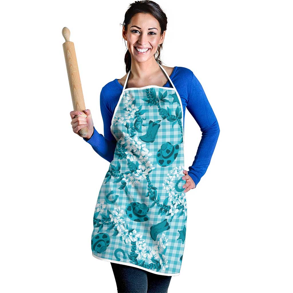 Mokihana Maile Ilima Leis Paniolo Palaka Apron Hawaiian Polu Opa Spirit - Polynesian Pride