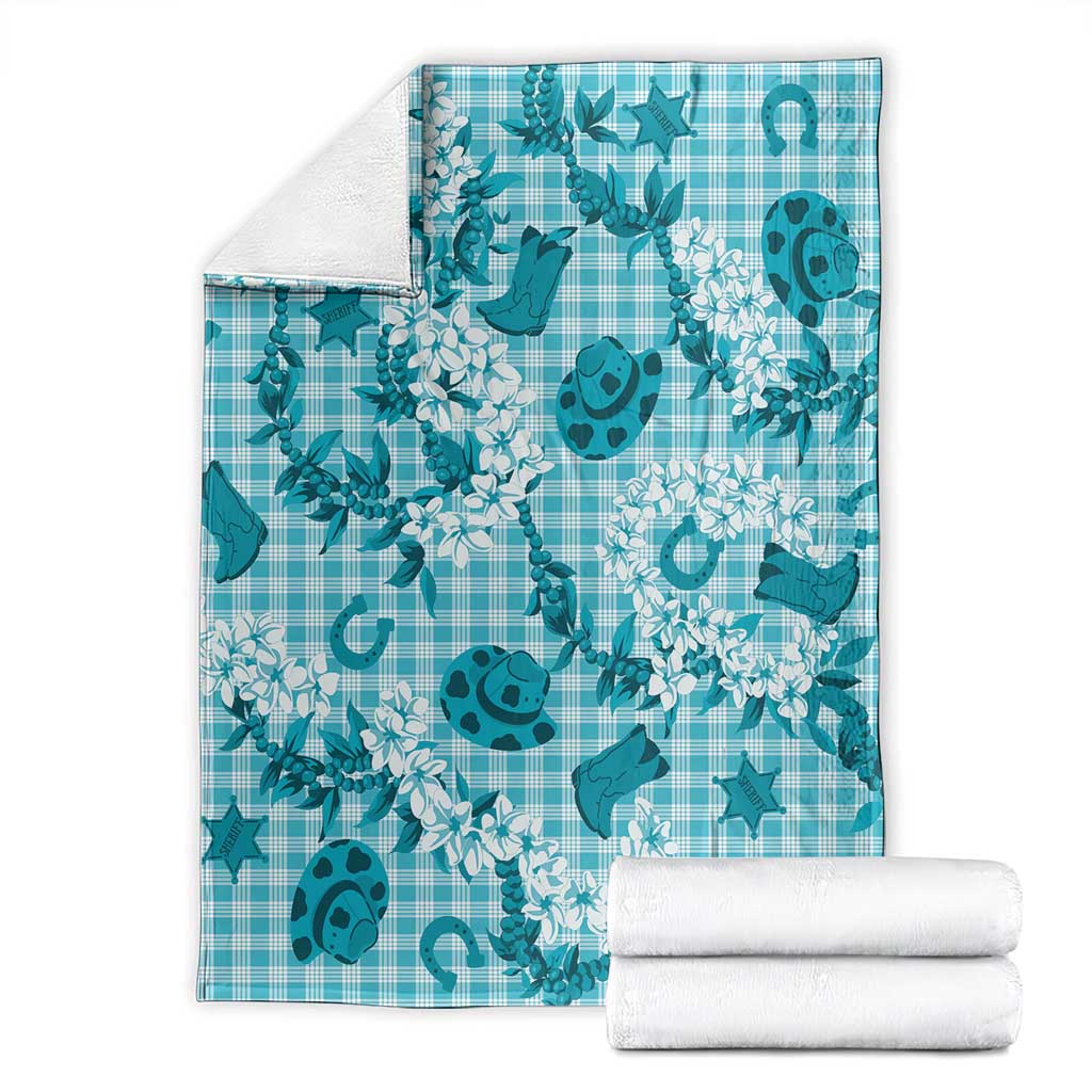 Mokihana Maile Ilima Leis Paniolo Palaka Blanket Hawaiian Polu Opa Spirit - Polynesian Pride