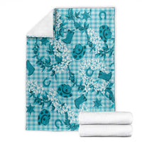 Mokihana Maile Ilima Leis Paniolo Palaka Blanket Hawaiian Polu Opa Spirit - Polynesian Pride