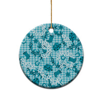 Mokihana Maile Ilima Leis Paniolo Palaka Ceramic Ornament Hawaiian Polu Opa Spirit - Polynesian Pride