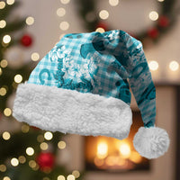 Mokihana Maile Ilima Leis Paniolo Palaka Christmas Santa Hat Hawaiian Polu Opa Spirit - Polynesian Pride