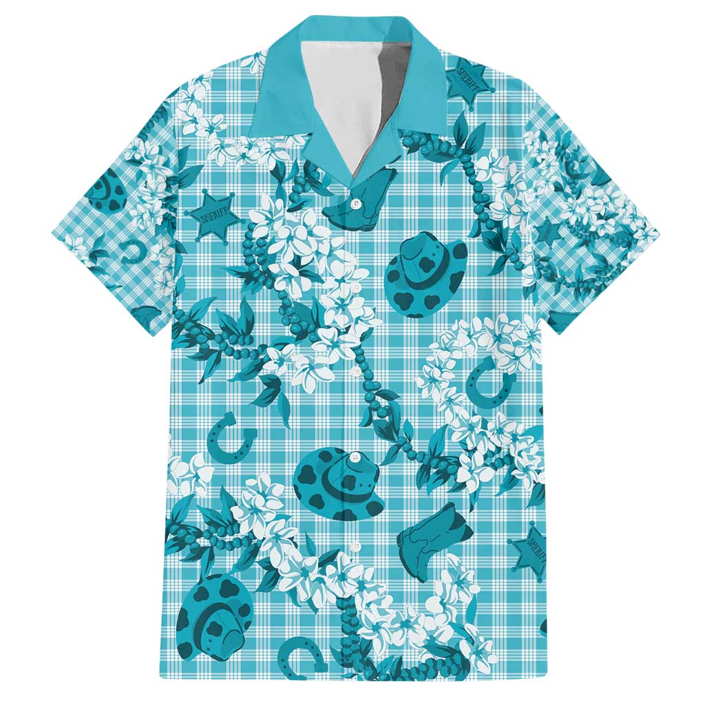 Mokihana Maile Ilima Leis Paniolo Palaka Hawaiian Shirt Hawaiian Polu Opa Spirit - Polynesian Pride