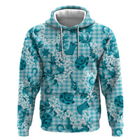 Mokihana Maile Ilima Leis Paniolo Palaka Hoodie Hawaiian Polu Opa Spirit - Polynesian Pride