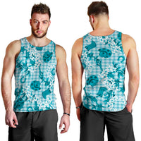 Mokihana Maile Ilima Leis Paniolo Palaka Men Tank Top Hawaiian Polu Opa Spirit - Polynesian Pride