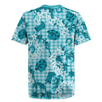 Mokihana Maile Ilima Leis Paniolo Palaka Rugby Jersey Hawaiian Polu Opa Spirit - Polynesian Pride