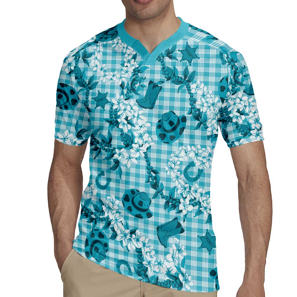 Mokihana Maile Ilima Leis Paniolo Palaka Rugby Jersey Hawaiian Polu Opa Spirit - Polynesian Pride