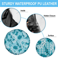 Mokihana Maile Ilima Leis Paniolo Palaka Spare Tire Cover Hawaiian Polu Opa Spirit - Polynesian Pride