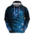 New Zealand Matariki Hoodie Blue Milky Way Stars Night Sky