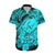 Polynesian Pride Happy Father Day Hawaiian Shirt I Love You Dad - Polynesian Tribal Aqua LT9 Aqua - Polynesian Pride