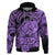 Polynesian Pride Happy Father Day Hoodie I Love You Dad Polynesian Tribal Purple LT9 Purple - Polynesian Pride