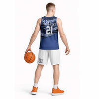 Fiji Rugby Pacific Custom Basketball Jersey Pasifika Tapa Pattern - Polynesian Pride